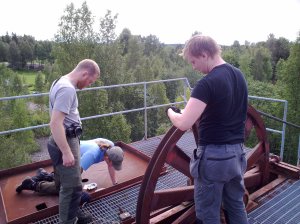 Burk letning på hög nivå