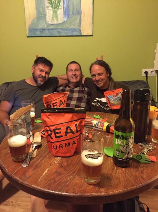 Nöjda med dagens äventyr!